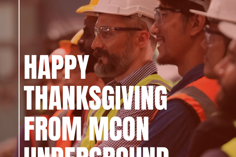 A Thanksgiving Message from MCON Underground! A Thanksgiving Message from MCON Underground!