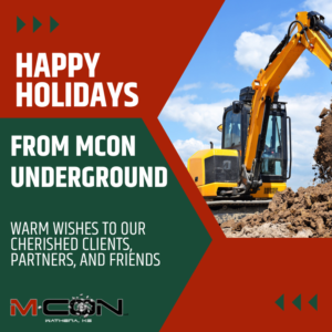MCON Underground Wishes You a Happy Holidays and Prosperous New Year!