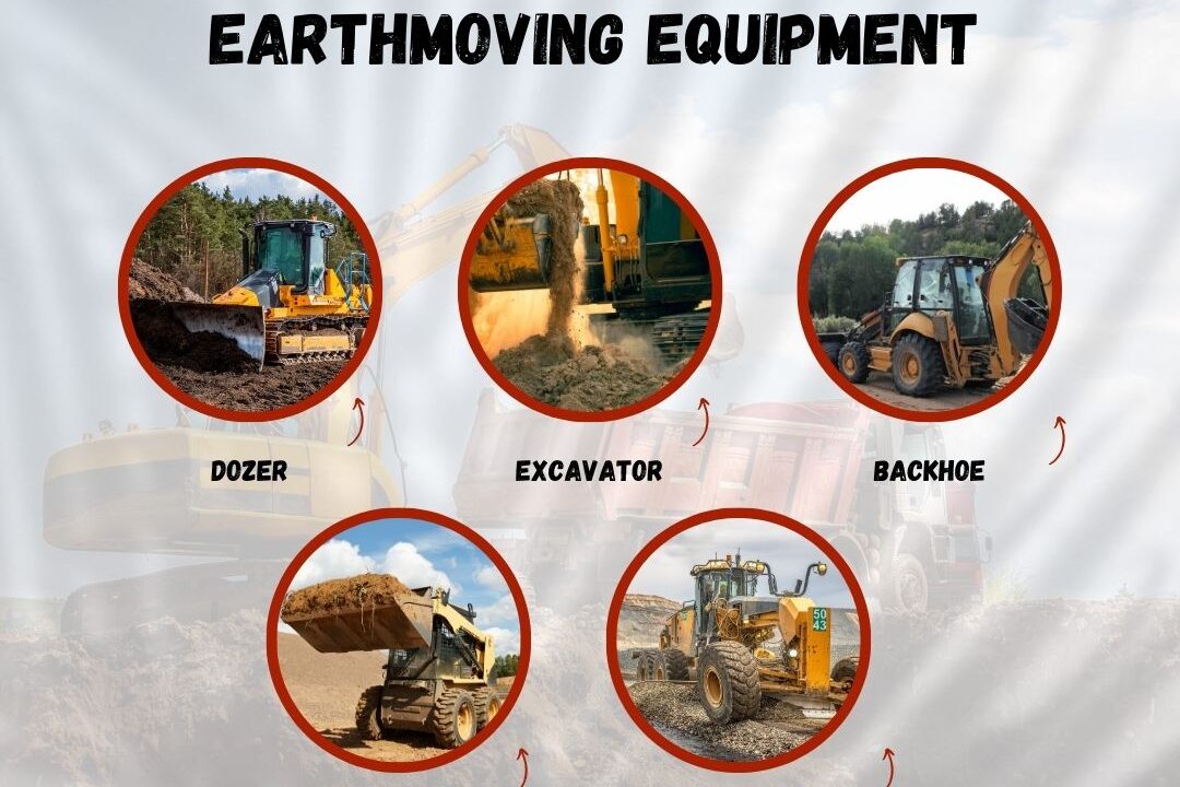 16 Essential Types of Earthmoving Equipment for Heavy Construction 16 Essential Types of Earthmoving Equipment for Heavy Construction
