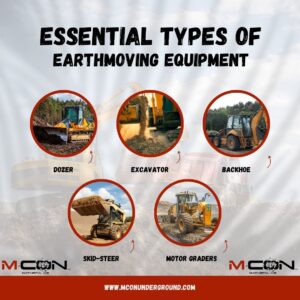 16 Essential Types of Earthmoving Equipment for Heavy Construction